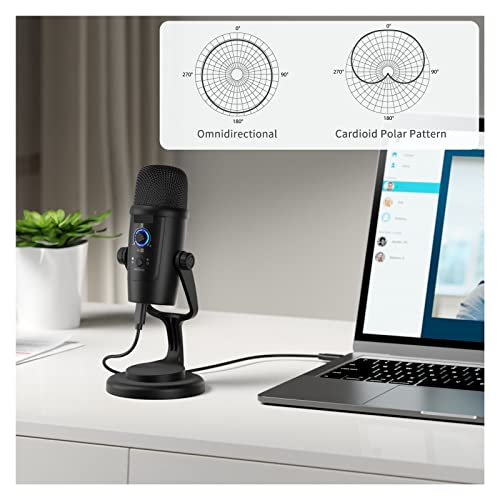Microphone de streaming sans fil USB pour PC et ordinateur portable - 6