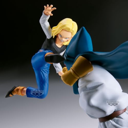 Figurine Match Makers Dragon Ball Z Android 18 Vs Mr. Satan - vue 10