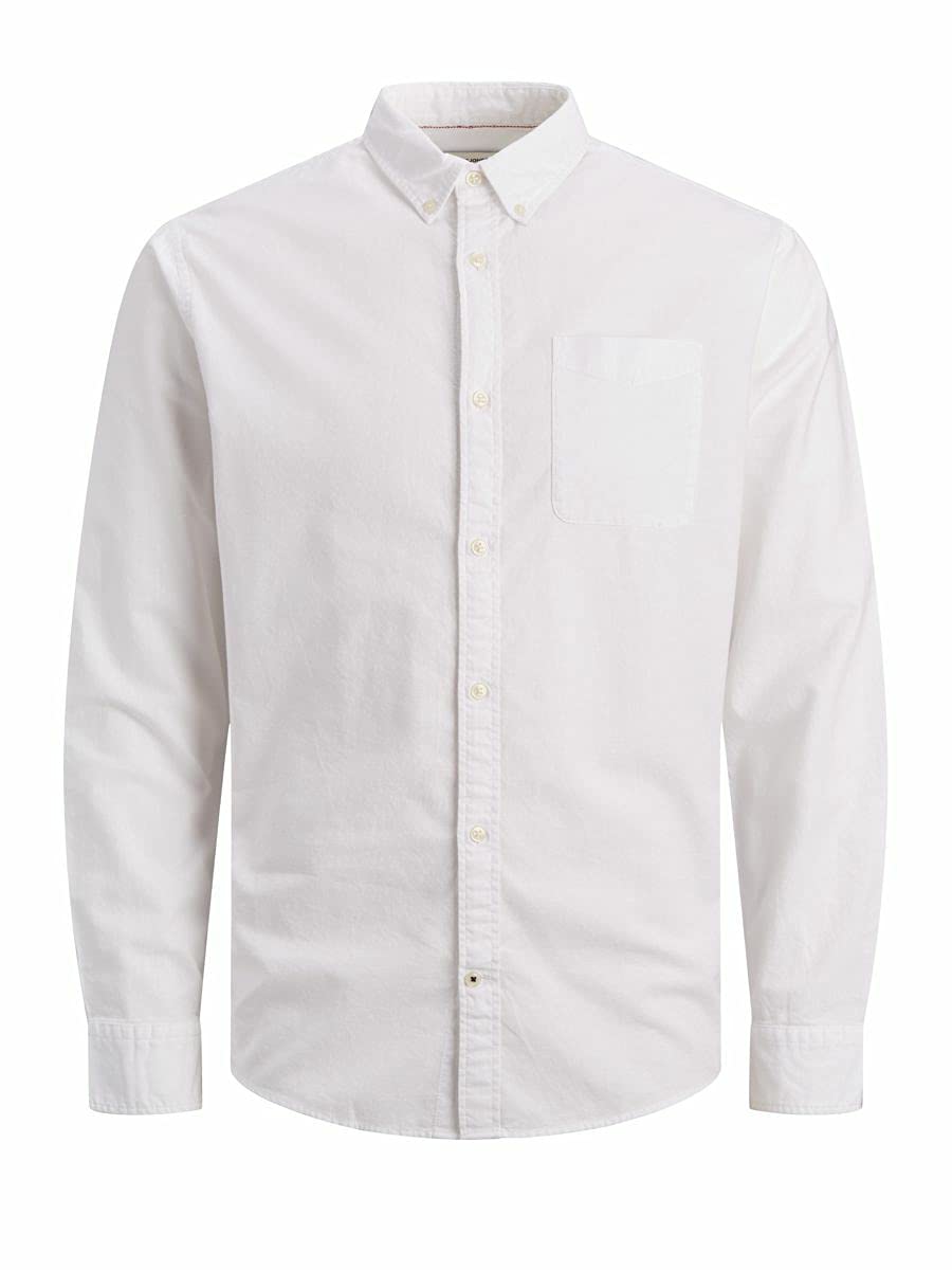 Nuevo Camisa Blanca Slim Fit Hombre | Compra Online a Precios Super Baratos