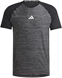 adidas Gym+ 3 Stripes Short Sleeve T-Shirt M
