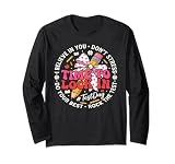 Funny Test Day Motivation Believe in You Student School Vibe Long Sleeve T-Shirt