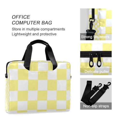 Bolso para portátil bandolera con asa y correa 15.6 pulg miniatura 6