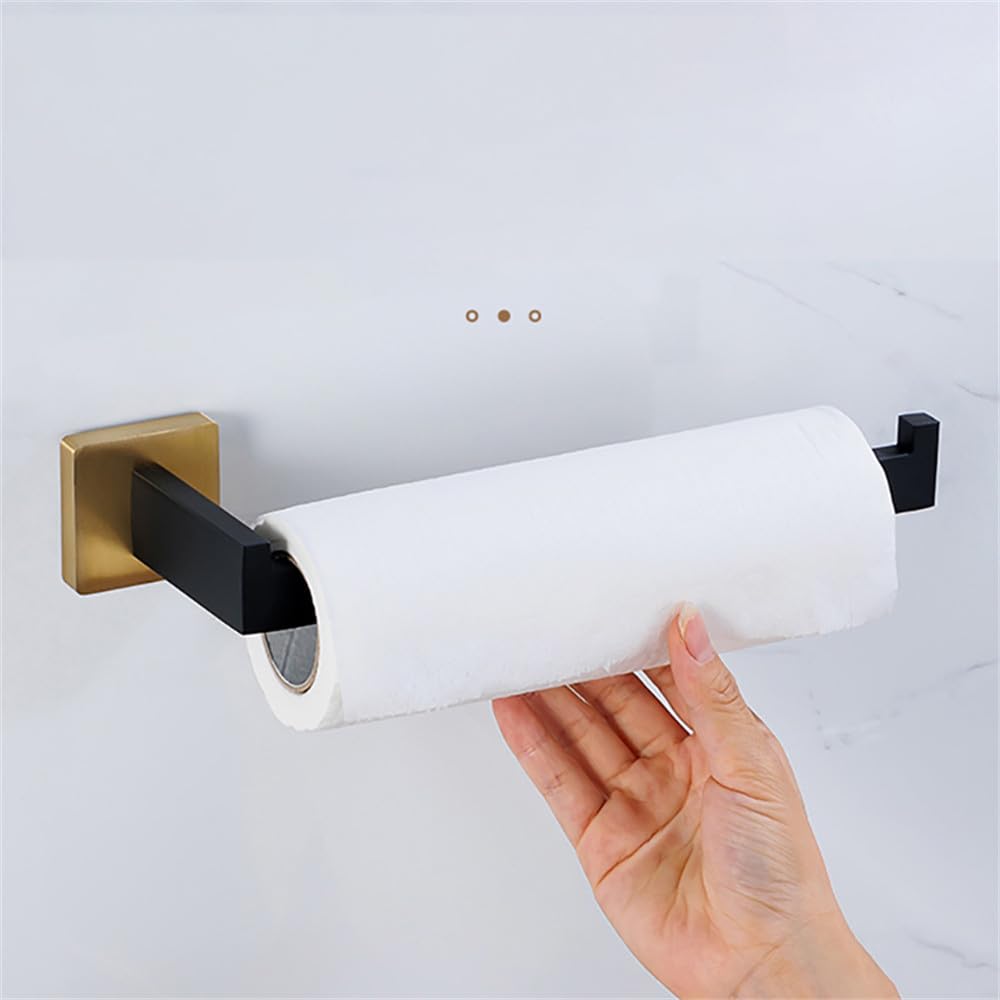 Premium SUS304 Bathroom Shelf Toilet Paper Towel Rack Organizer - Modern Hardwares Hooks Bathroom Accessories(Bg-Hook)