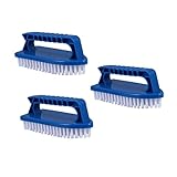 Parliky 3 Cepillos De Limpieza De Piscina De Mano Cepillo De Limpieza De Uñas Cepillo De Limpieza De Bañera Cepillo De Limpieza De Uñas Cepillo De Limpieza De Piscina Cepillo De