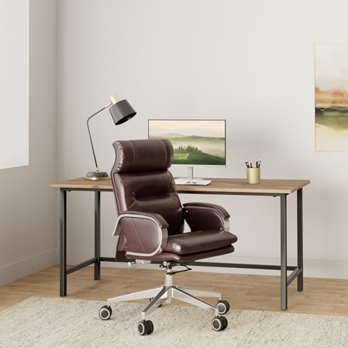 HUAUR Genuine Leather Executive Chair