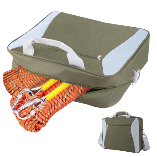 TXIYEAN Climbing Rope Bag, Climbing Safety Rope Gear Storage Bag Large Capacity Rock Climb Accessory Organizer Portable Climbing Bag with Shoulder Strap for Outdoor Mountaineering Hike, Case Only