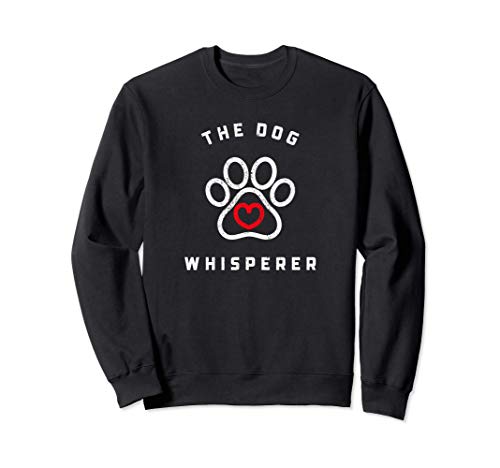 Vintage Funny the Dog Whisperer para Dog Lover Sudadera