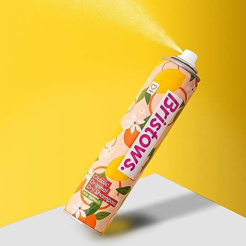 Bristows Classic Original Dry Shampoo, Citrus Fragrance, Refreshes Hair Between Washes, Absorbs Excess Oil Without Drying Out Hair and Scalp, Vegan Friendly, 200 ml - Image 2