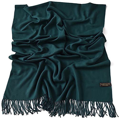 CJ Apparel Thick Solid Colour Cotton Blend Shawl Scarf Wrap Stole Throw Head Wrap Pashmina3