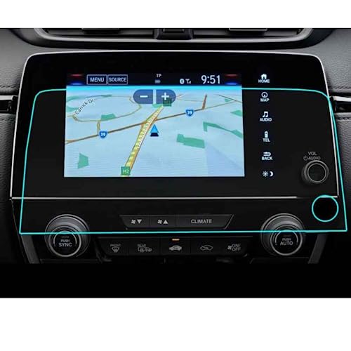 Verre trempé navigation Honda CRV 2017 2018 2019 2020 2021 film protecteur écran acier