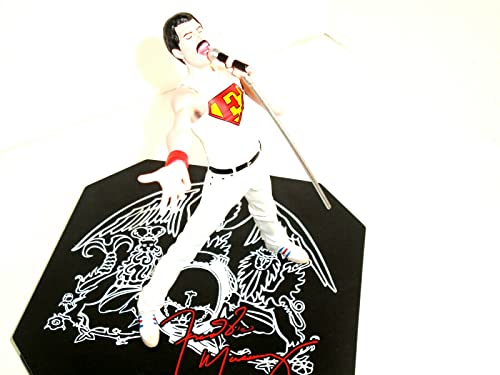 Queen Rock Iconz Statue Freddie Mercury Unisexe Statuette Standard Résine - Les Beatles, Paul McCartney, John Lennon, RIngo Starr, George Harrison Queen Rock Iconz Statue Freddie Mercury Unisexe Statuette Standard Résine