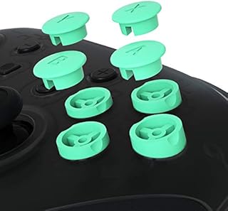 eXtremeRate Scarlet Red Interchangeable ABXY Buttons for Nintendo Switch Pro Controller, DIY Swappable Replacement ABXY for NS Pro Controller- Controller NOT Included