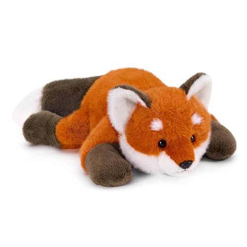 Ditucu Fox Stuffed Animal Realistic Plush Toys Cute Soft Hugging Plushies Gifts for Kids 10 inch
