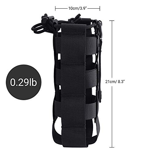KAIJIELIANSHENG Tactical Bottle Holder Military 1000D Nylon Water Bottle Holder for Outdoors Hiking Cycling Running Camping - Image 3