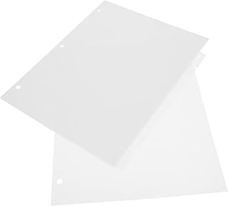 Tofficu 8 Folhas Divisórias Blocos De Notas Caderno Tag Livro De Notas Pp Branco Marcadores De Página De Folhas Soltas Fichário Marcadores De Bloco De Notas Separadores De Bloco De Notas