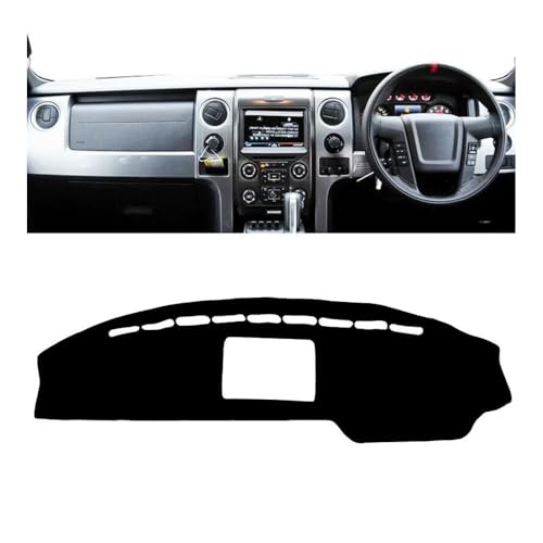 Tapis de tableau de bord Ford F150 2009-2014 conduite à droite