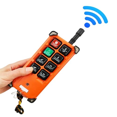 Télécommande sans fil AC 220V anti-interférence pour grue industrielle - 5
