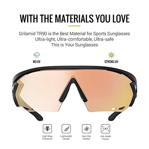 TOREGE TR18 Cyber-Punk Polarized Sunglasses — view 3