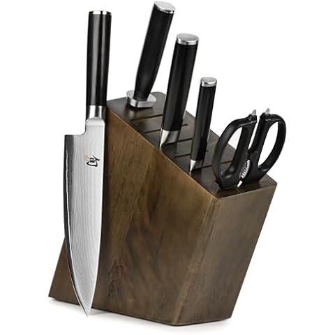 Shun Classic 6-piece Slim Knife Block Set Cover