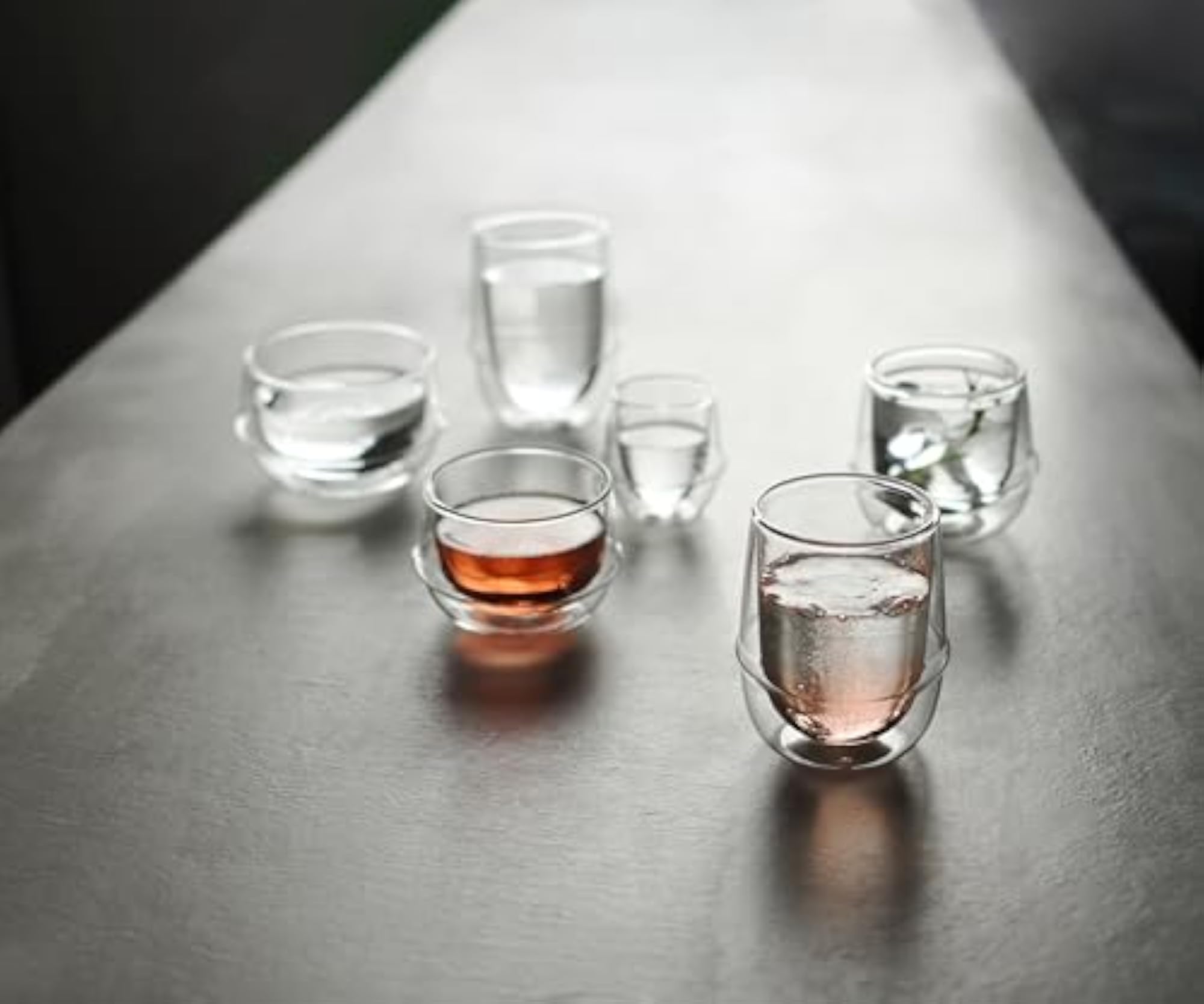 Kronos Glass Double Wall Coffee Cup, Insulated