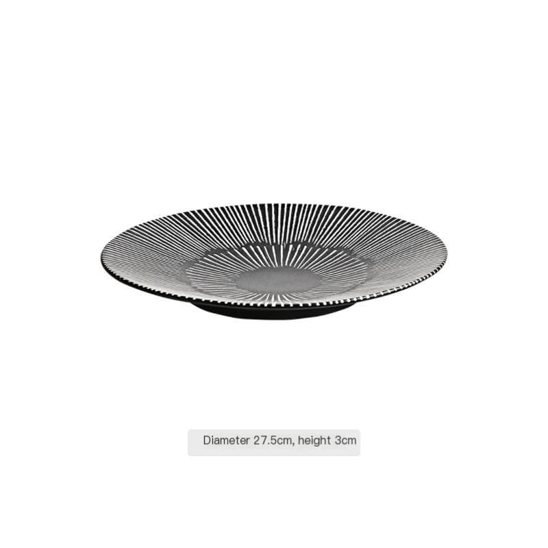 Piatti Cena Piatto in ceramica for ristorante dell'hotel, piatto creativo for bistecca occidentale, piatto for pasta for ristorante di casa Forniture Per Feste
