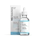 MD Selections Glycolic Acid Serum | Advanced Glycolic Acid Exfoliating Treatment | Ultra Hydrating | 1 fl. oz.