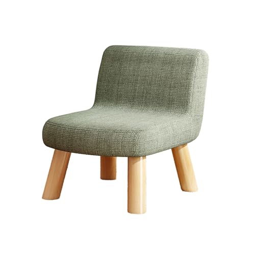 Colorful Living Room ArmchairsComfortable Small Chairs with Backrests & StoolsStylish Green Sofa Stools for Cozy Home Decor & Relajation
