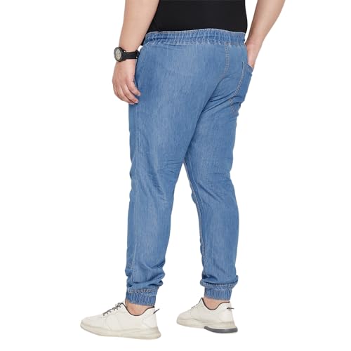 Image of Bigbanana Plus Size Men's Regular Fit Solid Trouser