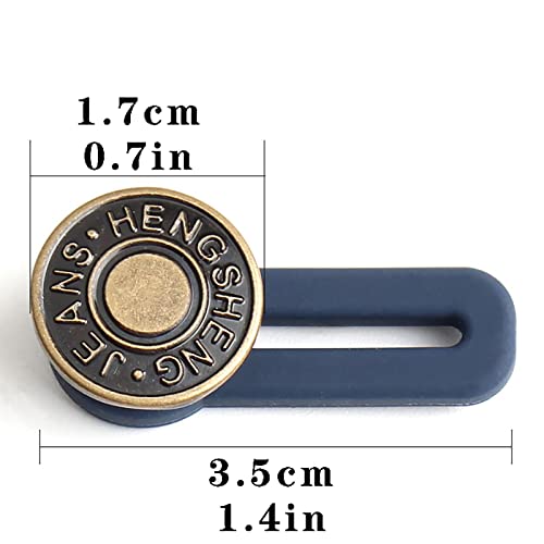 Men And Women Button Extenders For Jeans Denim Waist Extenders Detachable Waistband Expander Button For Trousers Pants #TOP2