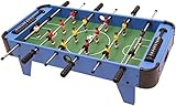 DISEÑO PORTÁTIL: la sala de juegos de fútbol duradera puede caber en la parte superior de la encimera de la cocina, la mesa de café o en el piso sin dejar rasguños. Lo suficientemente ligero para facilitar su transporte y almacenamiento, con resistencia garantizada para soportar la alta energía de los jugadores.