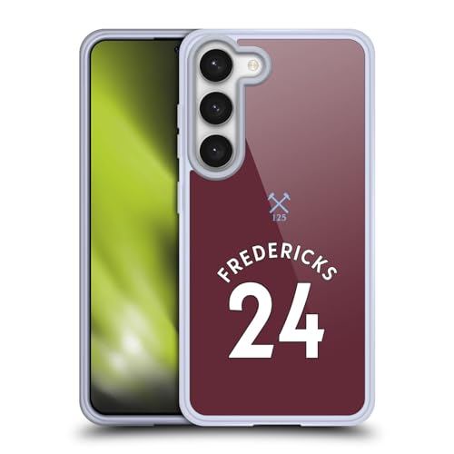Funda de gel para Samsung S23 del West Ham United FC de Ryan Fredericks