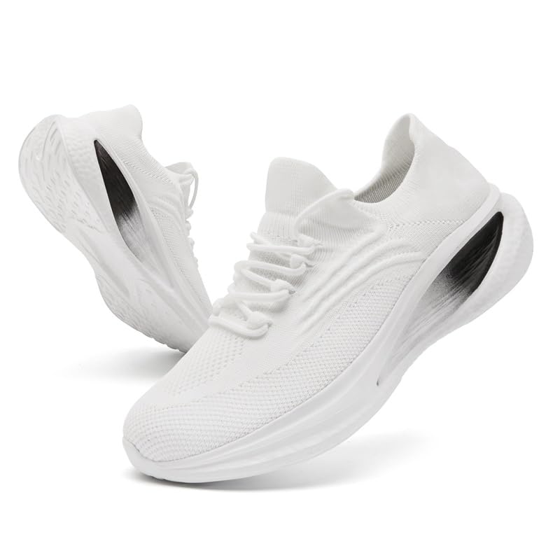 Image of Mens Running Walking Tennis Shoes Mens Casual Fashion Gym Hiking Shoes for Men Sneakers Work Breathable Comfortable Lightweight