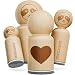 Heart Solid Rubber Stamp for Stamping Crafting Planners - 1/2 Inch Mini
