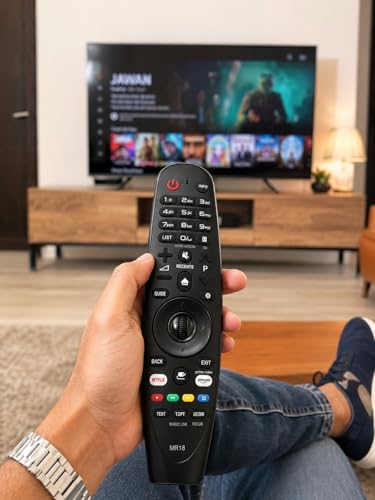 Image of LG TV Remote Compatible with Smart Android WebOS 4K LED UHD OLED TV Models MR650, MR18BA, MR19GA, MR19BA, MR20GA, MR21GA, Non-Voice Replacement Remote Control, LED 702