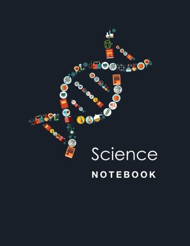 Science Notebook: Blank And Lined Pages (Dna) #TOP15