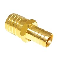 Vista 20 de Joywayus Reductor de Púas de Manguera de 5/32" a 1/4" Reduce el Diámetro Interno de la Manguera Empalme Reductor, Accesorio de Latón de Unión