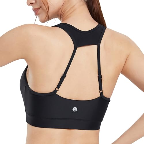baleaf Women's UPF 50+ Swim Bra Modest Bikini Top Quick Dry Workout Sport Bra Under Rash Guard2