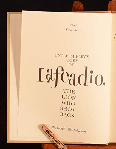 Lafcadio, The Lion Who Shot Back B00065X196 Book Cover