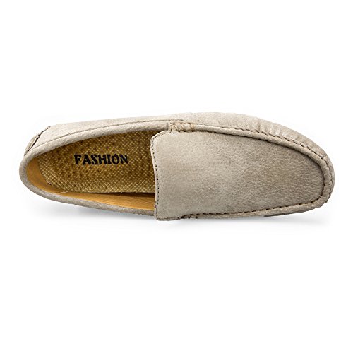 Men's Driving Loafers Solid Color Penny Boat Moccasins Breathable Insole Soft Sole3