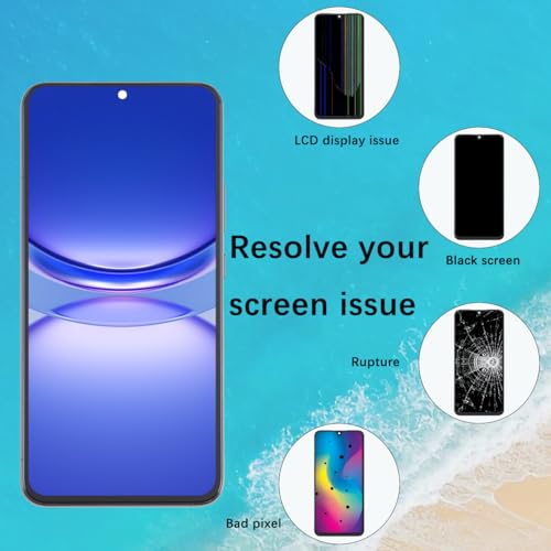 Kit écran OLED avec empreinte pour réparer un Galaxy S22+ noir - 3