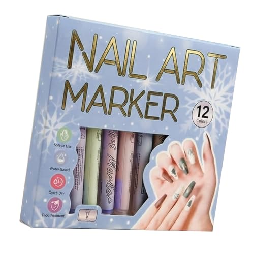 CAZSTYK Rotuladores artísticos de 12 colores, punta fina de 0,5 mm, secado rápido, impermeables, para dibujar, dibujar, diario, bolígrafos de arte