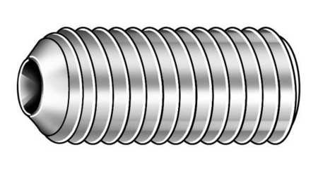 Socket Set Screw, Cup, 5/16-24x5/16, PK100
