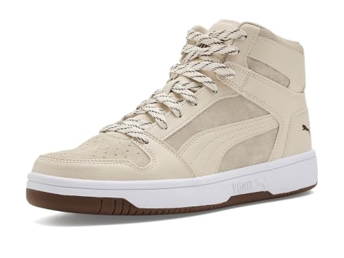 Image of PUMA Mens Rebound Layup Suave Lace Up Sneakers Shoes Casual - Off White