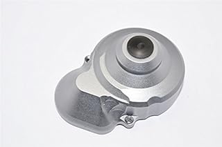 Axial SCX10 & Wraith Upgrade Parts Aluminum Transmission Spur Gear Case Cover - 1Pc Set Gray Silver