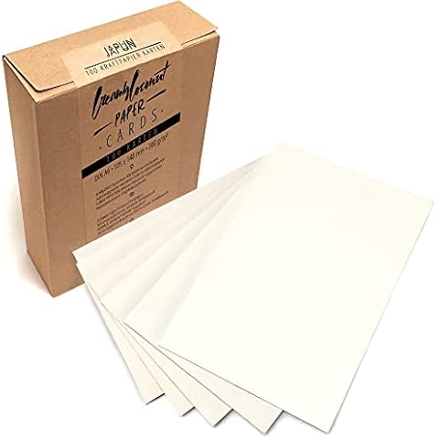 Japun Tarjetas Postales Blancas en Blanco (100 piezas) Cover