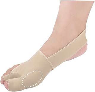 FOMIYES 1 Pair Separator Straightener Sleeve Straightener Brace Bunion Relief Sleeves Splint Wraps Hallux Thumb Protector Hammer Crest Cushion Rabbit
