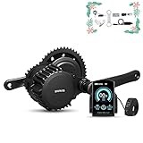 [AMPLIA COMPATIBILIDAD] El kit de transmisión central (''mid drive'') de BAFANG es compatible con los soportes inferiores de 68-73mm/100mm/120mm y 34-36mm (diámetros internos) Puede instalar el motor central en su bicicleta de montaña, bicicleta de carretera y bicicleta de paseo. No se recomienda para bicicletas con cuadro de fibra de carbono o frenos de arrastre. El conector del motor BBS es XT60, y el conector del motor HD 1000W es Anderson