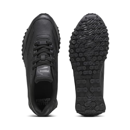 Image of Puma Unisex-Adult Blktop Rider Leather Sneaker