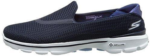 Skechers Go Walk 3, Zapatillas Mujer, Azul (NVW), 37 EU