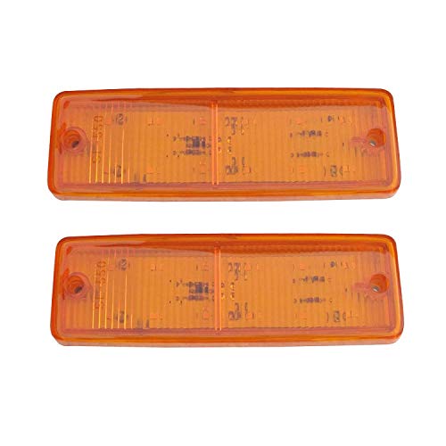 Clignotant latéral LED ambré rectangulaire 24V anti-panne pour remorques